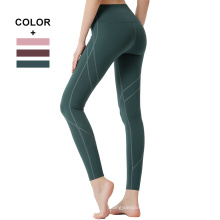 Custom Girls Spandex Leggings Tights Solid Leggings 4 Way Stretch Yoga Pants